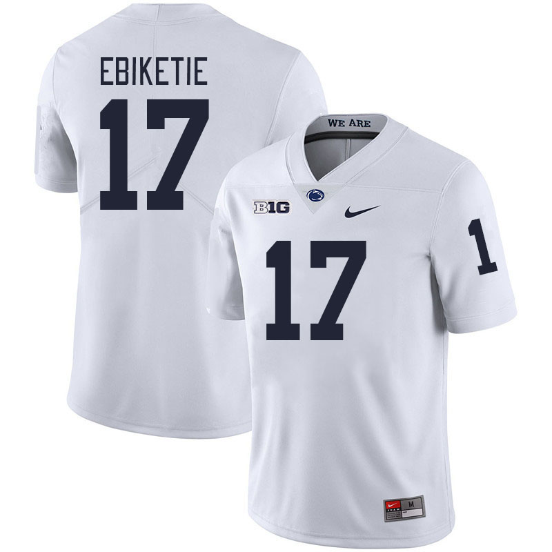 Penn State Nittany Lions #17 Arnold Ebiketie College Football Jerseys Stitched Sale-White
